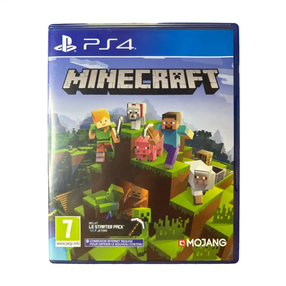 Minecraft + Starterpack (Frans doosje) - PS4