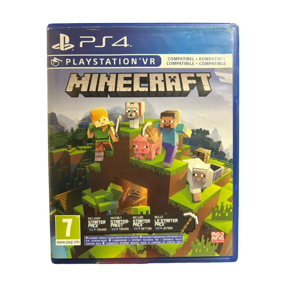 Minecraft Including Starter Pack – PS4