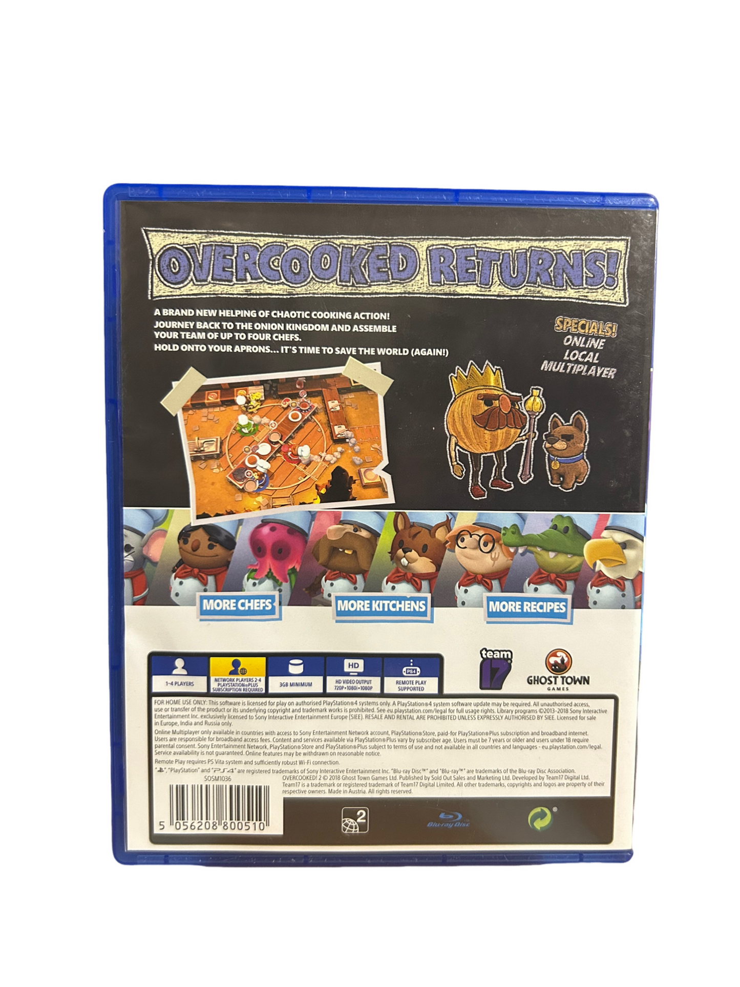 Overcooked 2 - PS4