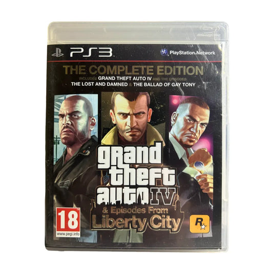 Grand Theft Auto IV (GTA 4) The Complete Edition - PS3