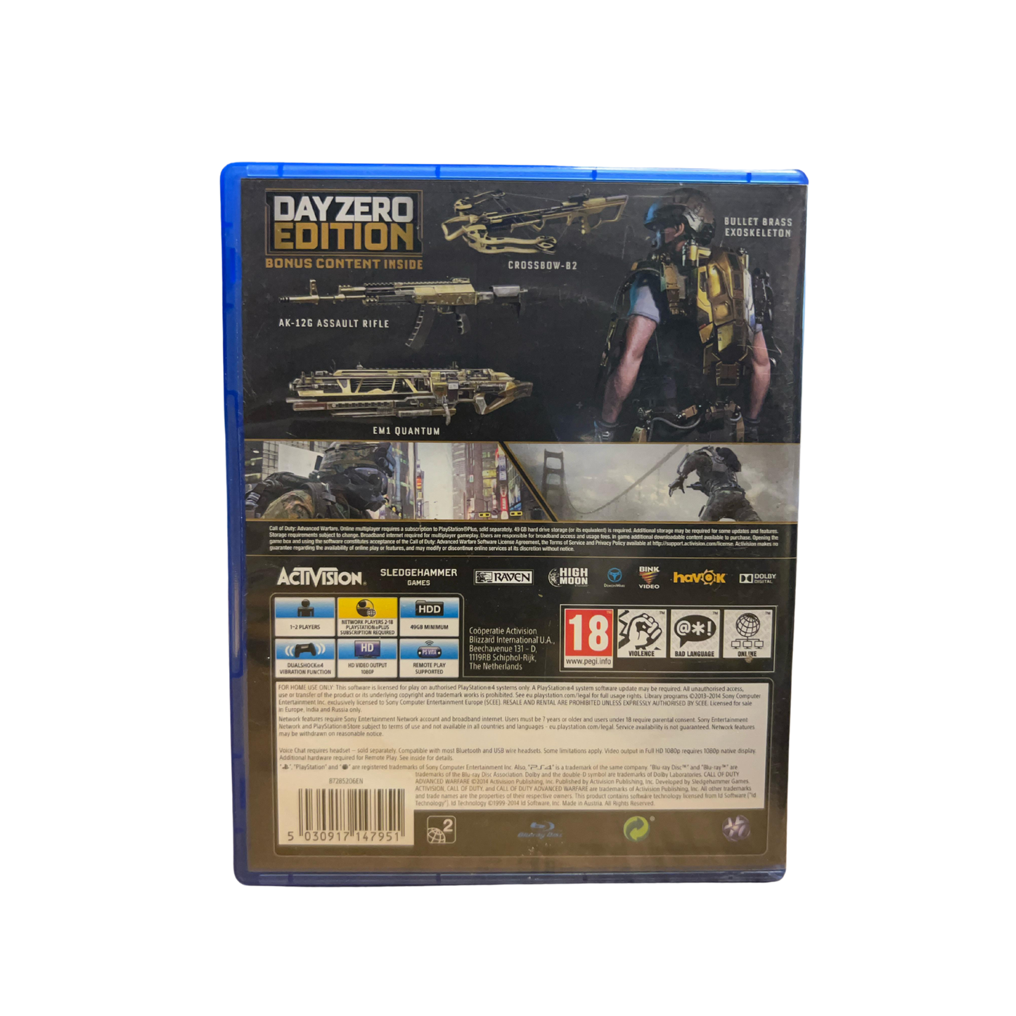 Call of Duty Advanced Warfare Day Zero Edition - PS4