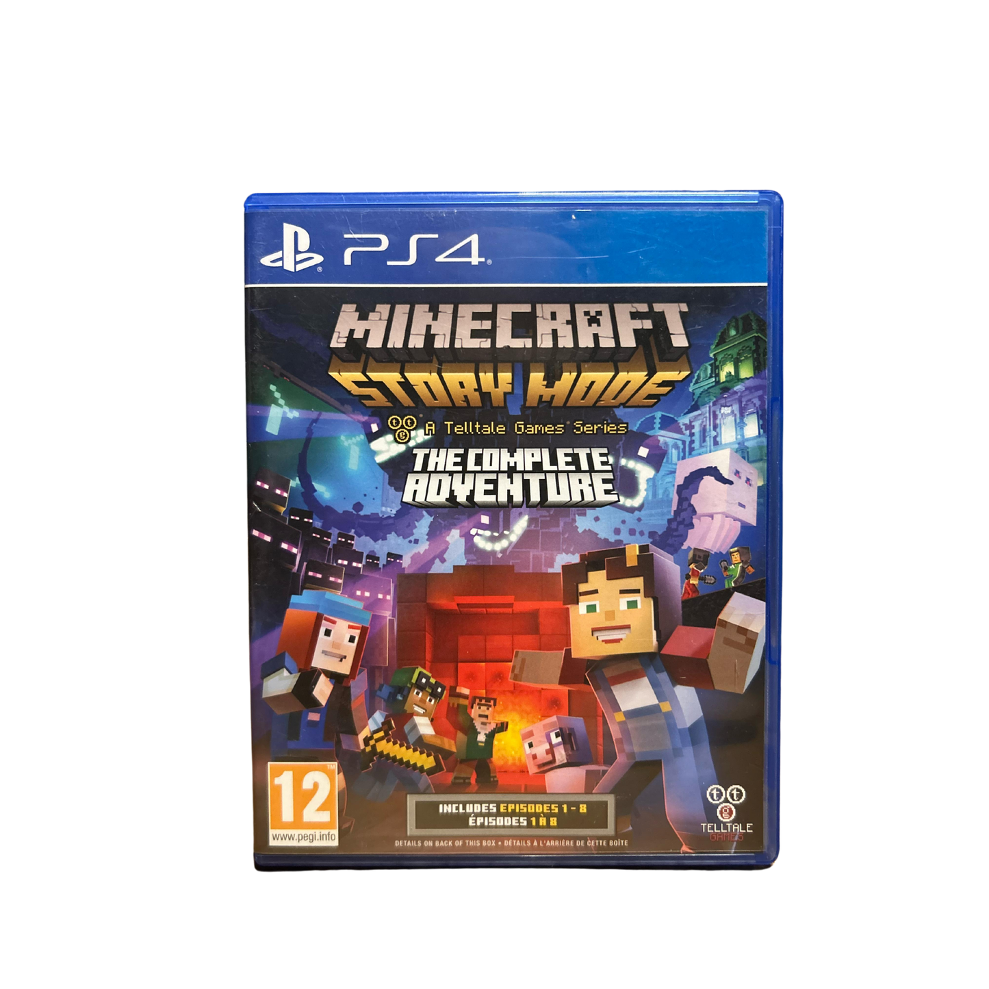 Minecraft: Story Mode Complete Adventure Ep 1-8 - PS4