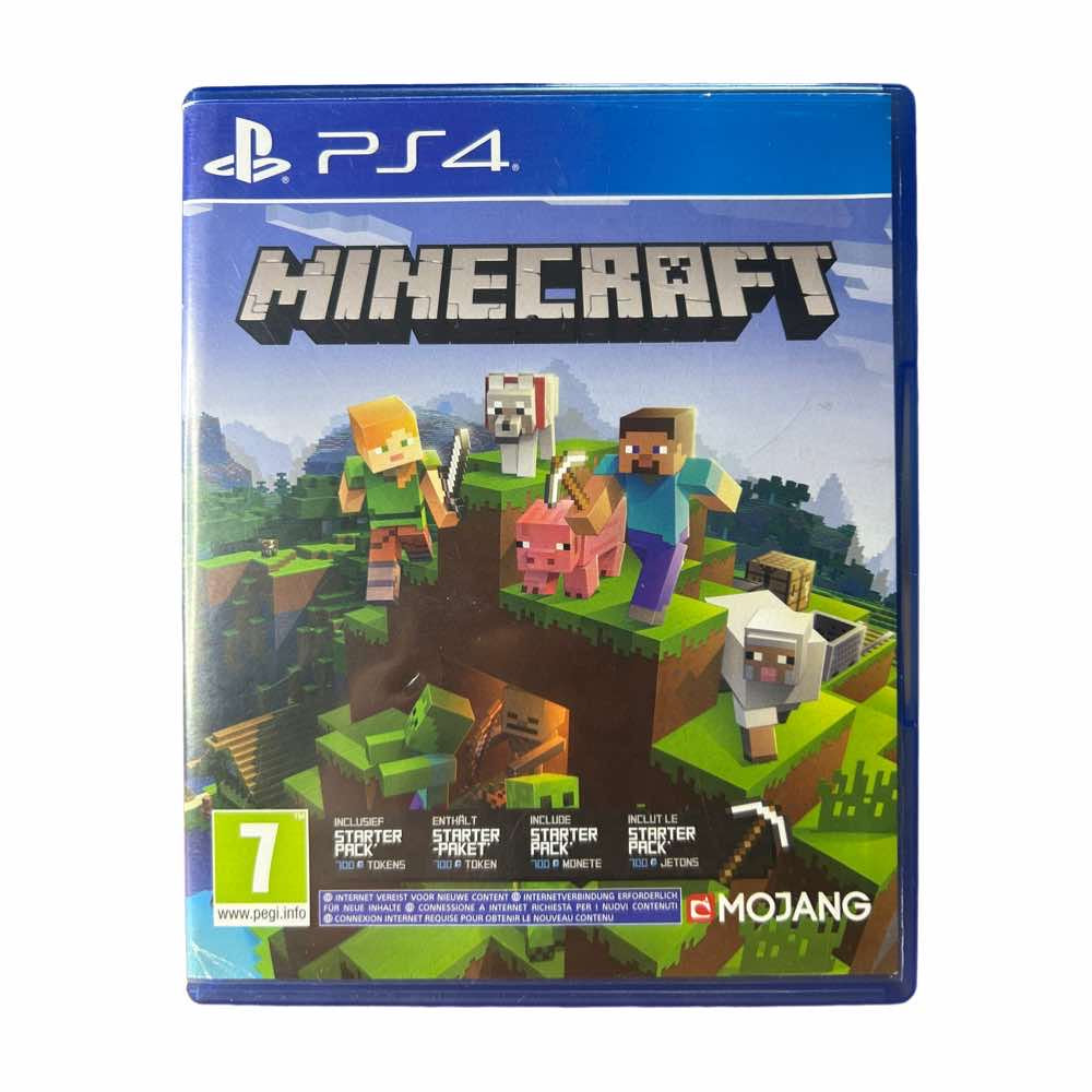 Minecraft Including Starter Pack – PS4
