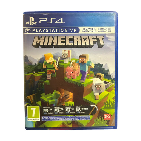 Minecraft Including Starter Pack – PS4