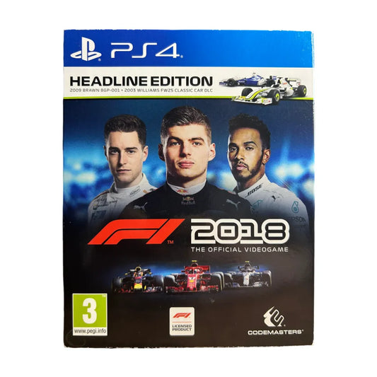 Formule 1 (F1) 2018 Headline Edition - PS4