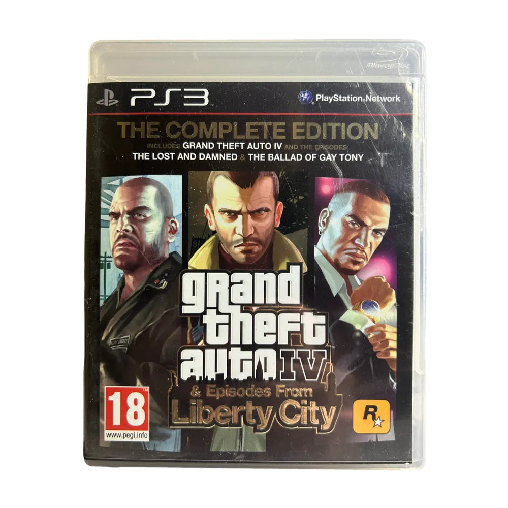 Grand Theft Auto IV (GTA 4) The Complete Edition - PS3